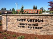 Chief Umtuch Middle School was one of six schools in Battle Ground closed Wednesday in response to threats.