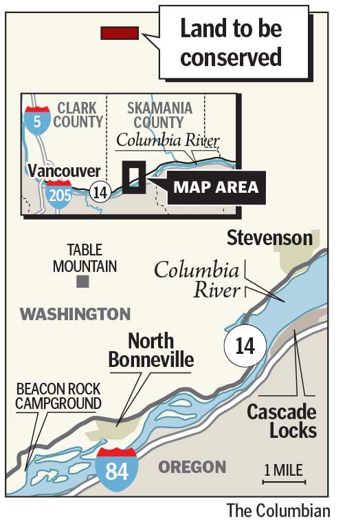 Skamania property map