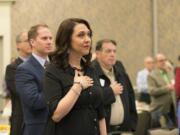 U.S. Rep. Jaime Herrera Beutler, R-Camas, hosted her campaign kickoff event at the Hilton Vancouver Washington on Friday morning. Herrera Beutler is currently serving her third term in Congress.