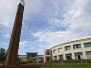 Clark College has been named among the nation&#039;s 150 best community colleges by the Aspen Institute. Shown is the Chime Tower at Clark College.