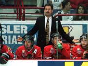 As a coach, Brent Peterson helped lead the Portland Winterhawks to the Memorial Cup title in 1998.