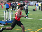 Zack Marshall was named Male Athlete of the Tiger Invitational Saturday, at Battle Ground High School.