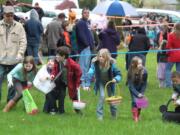 Post-Record file photo
Rain or shine, local children are once again invited to take part in the annual Easter egg hunt at Crown Park on Sunday. It is one of may special events happening this weekend.