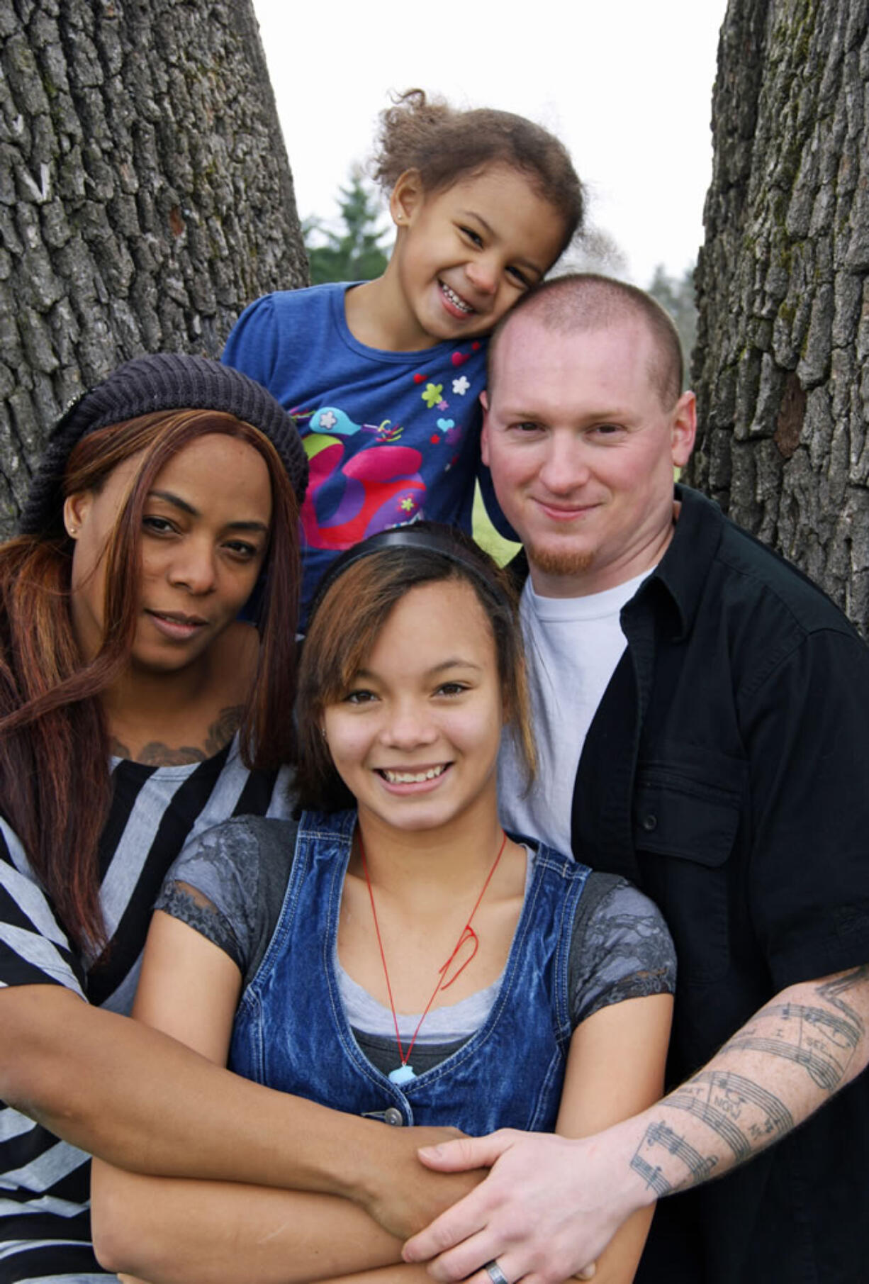 Elijah &quot;Mentality&quot; Huckins lives with his wife Sheri, and daughters Kayla, 12, and Christine, 3, in Vancouver. Huckins, a former Washougal resident, recorded his CD &quot;Risk It All&quot; at Good Job Studio, in Portland. He hopes his single &quot;Leaf on a Limb&quot; will inspire youth and their parents to talk about the tragic reality of suicide.