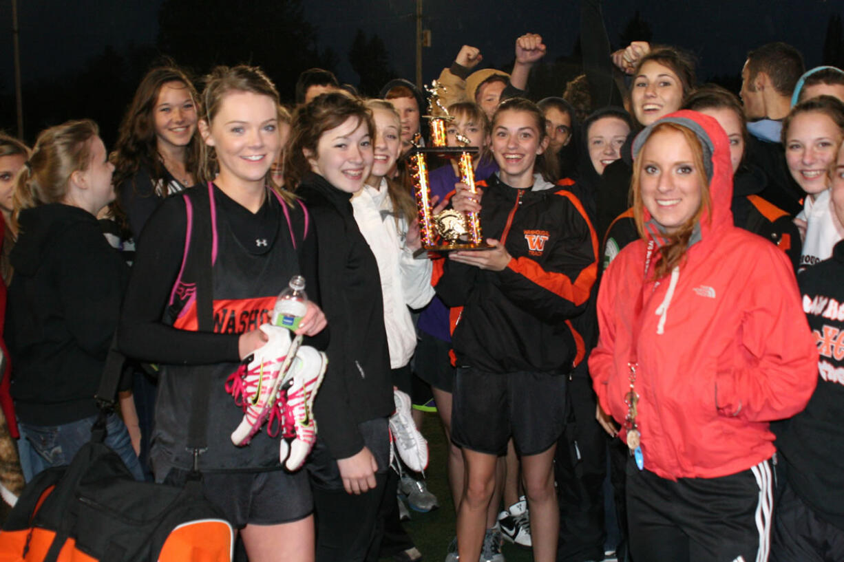 The Washougal girls track and field team won the Panther Invitational Friday, at Fishback Stadium.