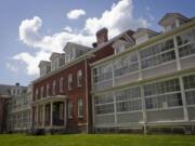 As unreinforced brick piers settle, it could compromise the structural integrity of the Post Hospital's windowed porches.