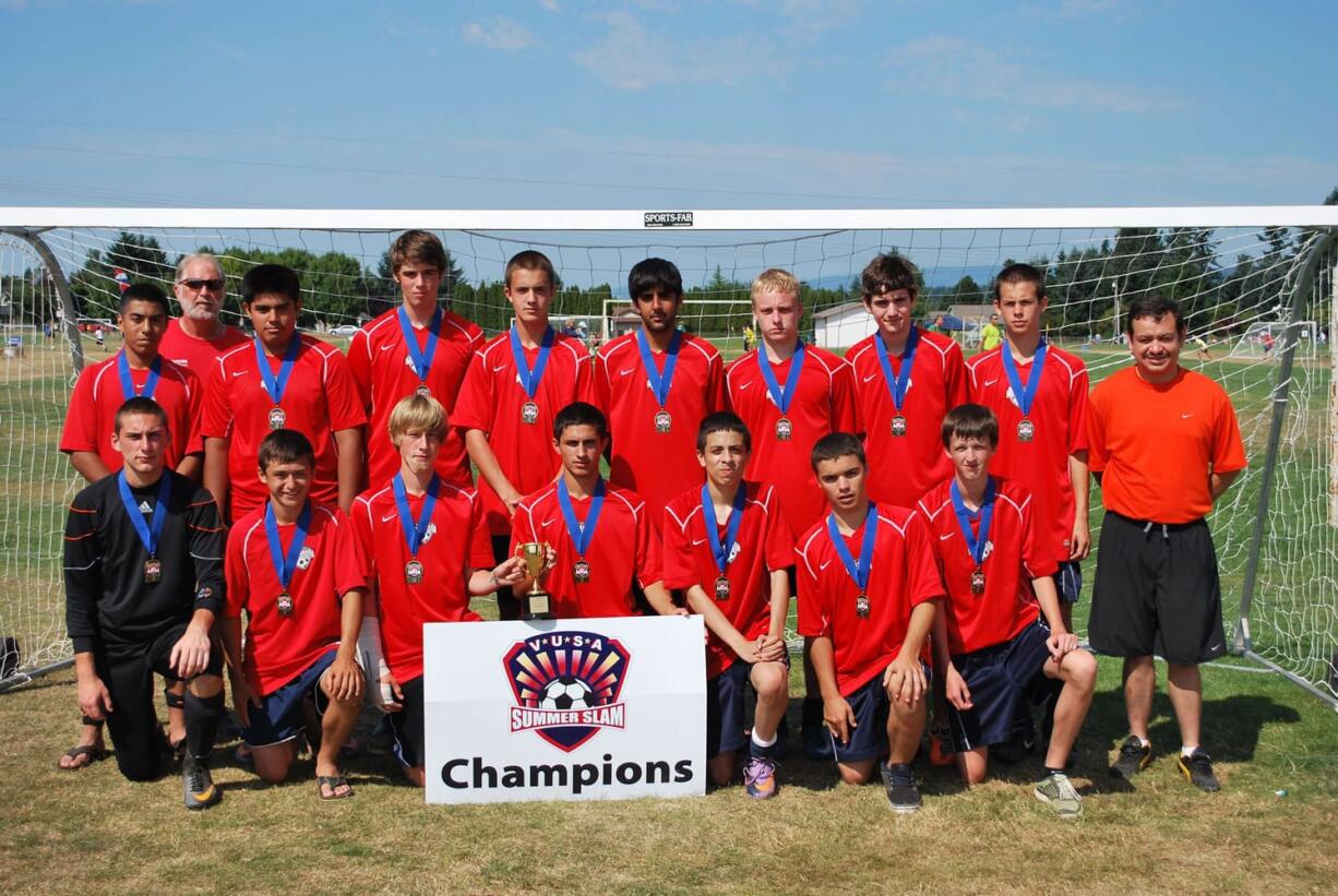 VUSA Timbers Northstar boys soccer team