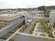 Legacy's flagship hospital in Clark County rises in Salmon Creek.