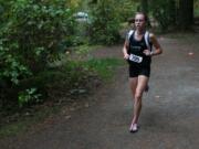 Camas High School freshman Alexa Efraimson helped the Papermakers win the state championship trophy.