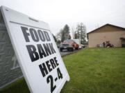 The Lewis River Mobile Food Bank trailer is part of a regional network of food banks facing record demand this year.