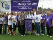 Battle Ground High School's Relay for Life team &quot;Paws-Ative&quot; raised money for The American Cancer Society at its &quot;Flipping Cakes for the Cure&quot; pancake feed.