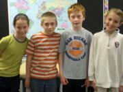 A team of South Ridge Elementary students took fourth place in the state Math is Cool competition May 21.