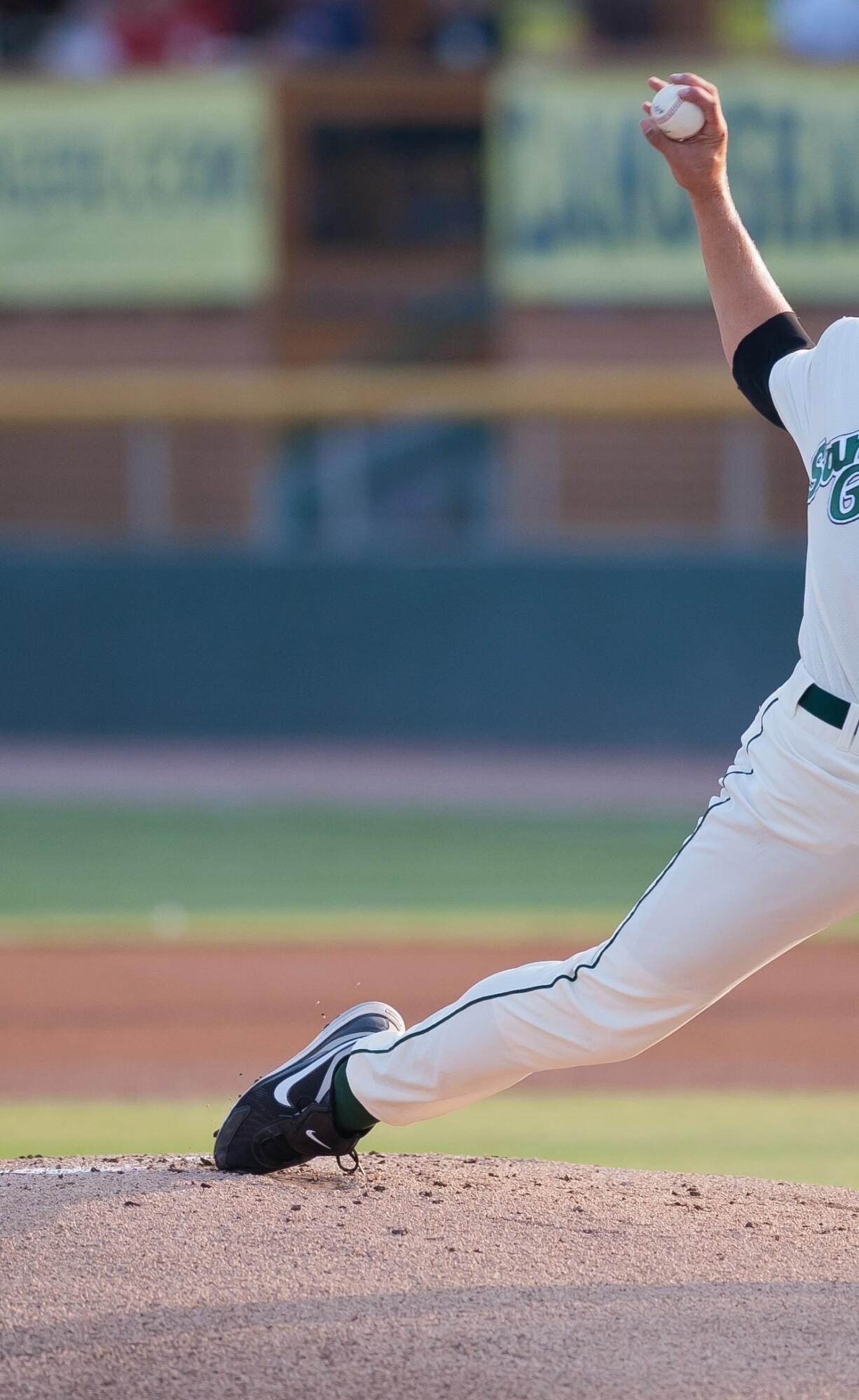 Former Hudson's Bay and Oregon State standout Greg Peavey has a 6-2 record this season in Savannah, Ga., with a 3.12 ERA.