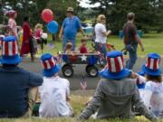 The children's patriotic parade is among the activities added to Vancouver's annual Fourth of July celebration, as organizers try to make it a more family-friendly event that also lessens the impact of July 4 on Hudson's Bay neighborhood residents.