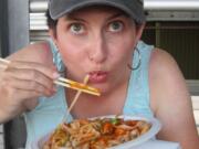 Toni Woodard ate her way through the Clark County Fair and lived to tell about it on her blog, Woodhaven Ramblings.