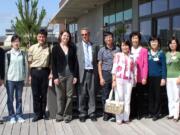 The new Vancouver Community Library got a visit from a group of library directors from China.