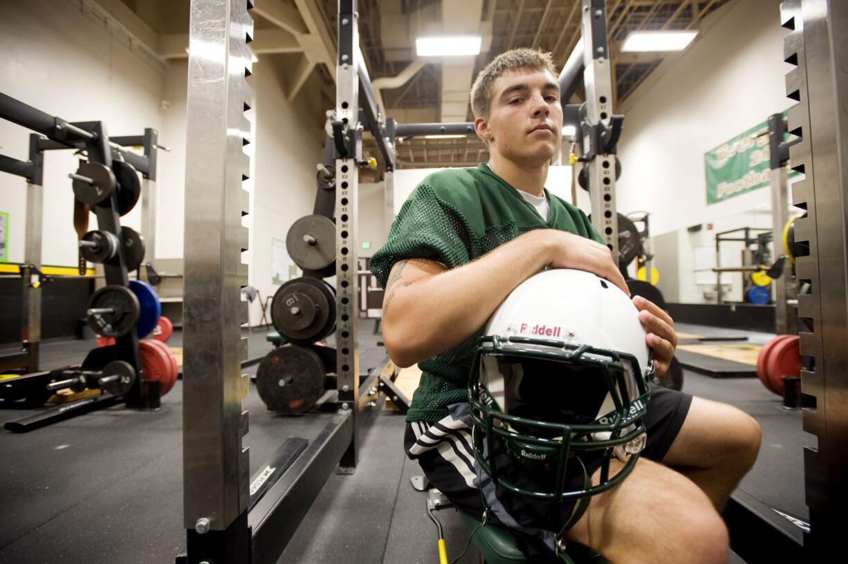 Quarterback Anthony Thomas is Evergreen's only returning full-time starter, but coach Charles Anthony said that is a good start.