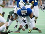 Mountain View running back Nick Mace last week against Evergreen.