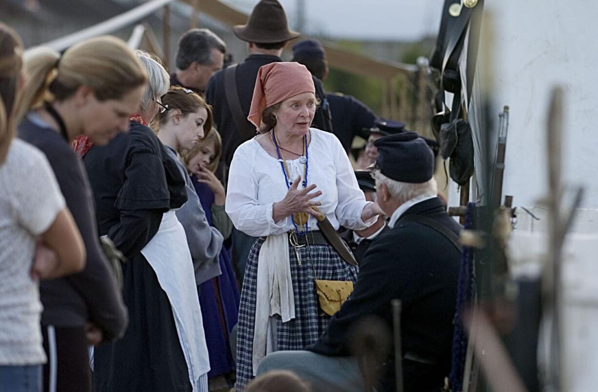 Re-enactors will attempt to bring the past alive Saturday at the Vancouver National Historic Reserve.