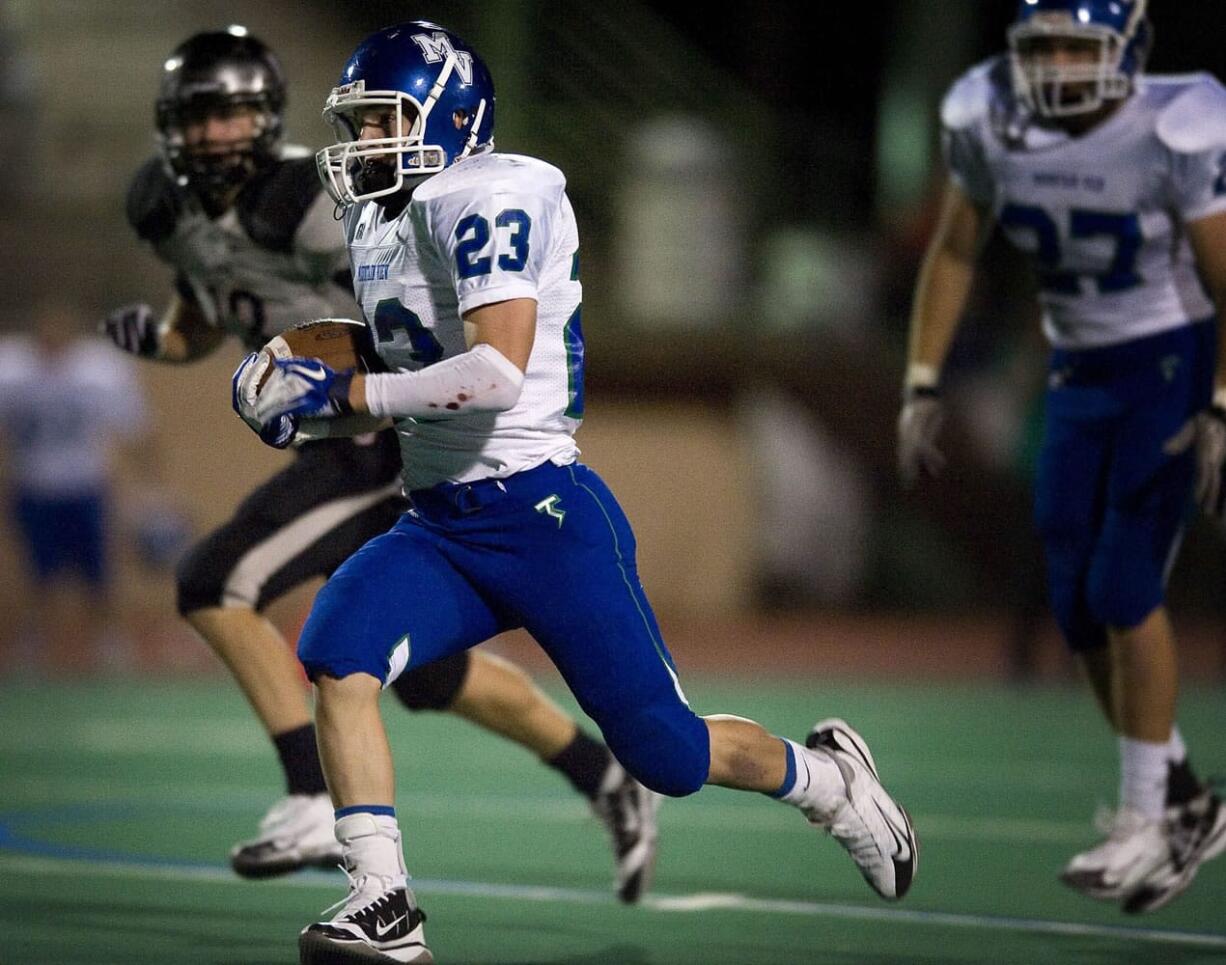 Mountain View's Michael Rivers in last week's game vs. Union.