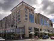 Vancouver staff met with Clark County to seek new terms on debt being accumulated by the Hilton Vancouver Washington.