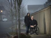 Battle Ground resident Craig Blanchette, pictured with his wife Anita, seemingly could do no wrong as a world-class wheelchair racer in the late 1980s and early 1990s.