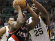 Point guard Raymond Felton (5) brings a quicker tempo the Blazers offense, something the team hasn't seen in several seasons.