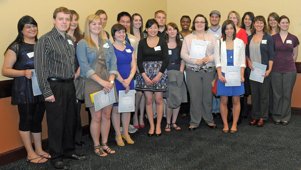 The Vancouver Rotary Foundation awarded $78,000 in scholarships to these 24 students.