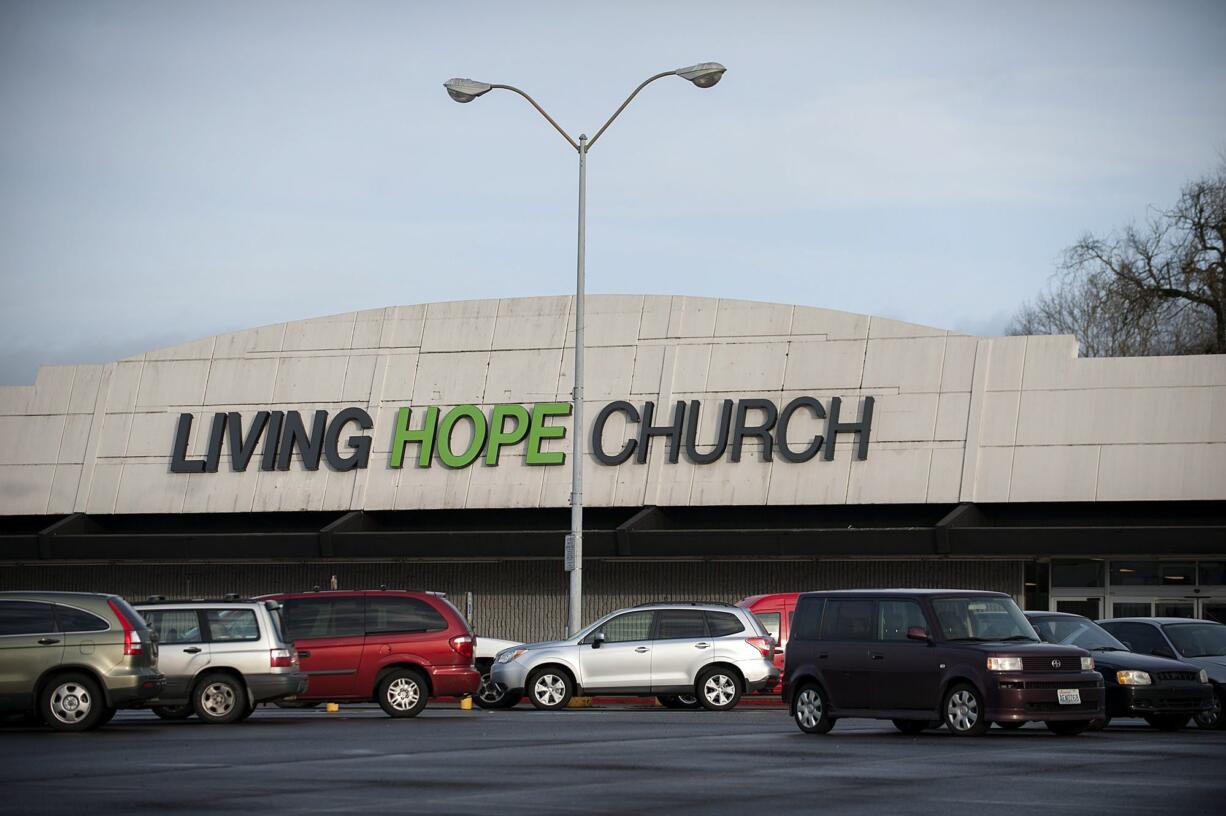 Living Hope Church is grappling with financial challenges as well as leadership changes. The church has historically hosted 3,000 people every week.