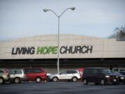 Living Hope Church is grappling with financial challenges as well as leadership changes. The church has historically hosted 3,000 people every week.