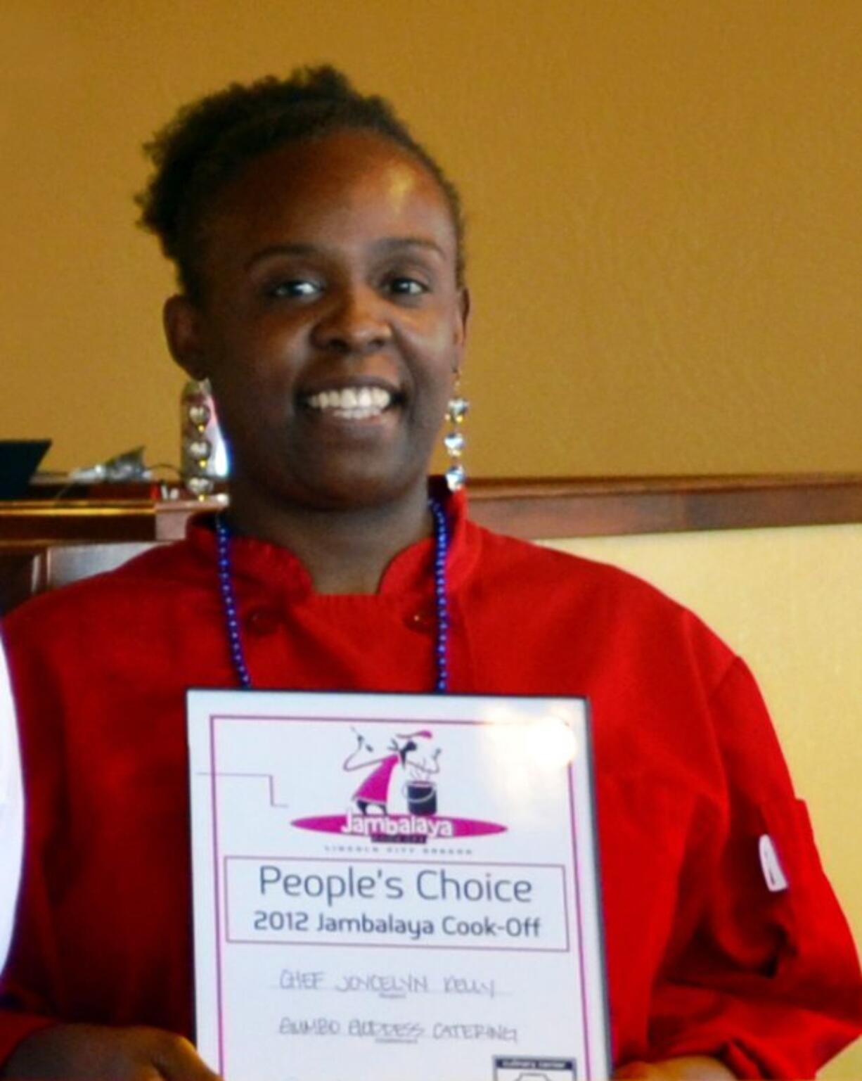 La Center: Chef Joycelyn Kelly of Gumbo Goddess Catering won the People's Choice Award on Jan.