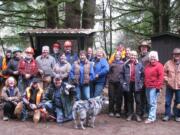 Battle Ground: Volunteers from the Washington Trail Riders Association, Backcountry Horsemen Mount St. Helens Chapter, Washington Trails Association and Chinook Trails Association spent Jan.