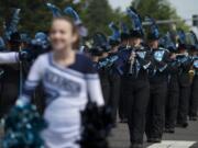 Hockinson High School's was among 26 high school and middle school bands in the parade of bands.