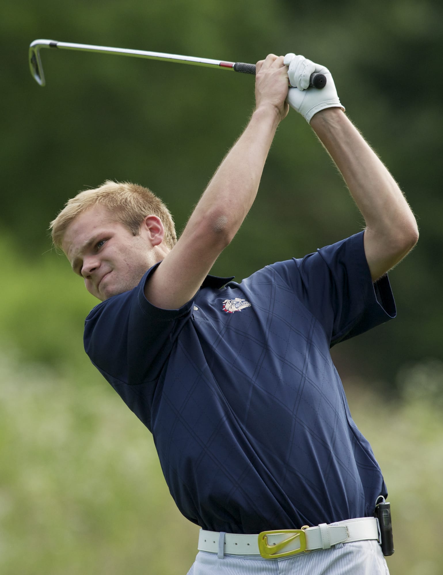 Travis Johnsen was steady throughout the final round Sunday with two birdies and the rest pars.