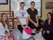 Ogden: Vancouver Christian School students collected winter clothes for the Portland Rescue Mission.