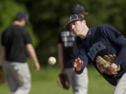 Capps has been called the Hawks' most dependable pitcher this season, who never seems to get rattled.