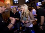 Britnee Kellogg, whose Idol dreams came to an end on Thursday's broadcast, greeted fans and signed autographs Thursday night at Duke's Bar and Grill in Southeast Portland after she performed.