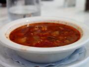 Manhattan is known for a tomato-based clam chowder.