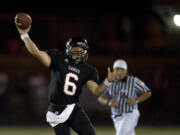 Camas quarterback Tony Gennaro is second among area passes with 1,526 yards and 17 touchdowns.