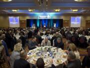 Participants at the Columbian's annual Economic Forecast breakfast listen to speeches in Vancouver in 2015.  This year's breakfast is Jan. 21.