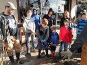 Esther Short: Vancouver's Downtown Association planted 43 new trees  in late March, with the help of volunteers.