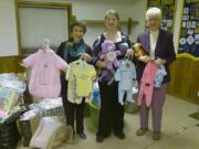 Salmon Creek: Linda Herrington of Salmon Creek Kiwanis (from left) teamed up with Anna Pickel, marketing manager for Clark County McDonald's, and Kitty Ash, founder of Babies in Need.