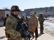 Staff Sgt. Curtis Sanders of Vancouver is in Kabul with the Oregon National Guard's 1186th Military Police.