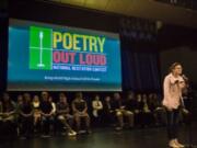 Ridgefield: Ridgefield High School participated in the national Poetry Out Loud competition for a third year, with junior Michaela Cloyd earning a first-place finish.