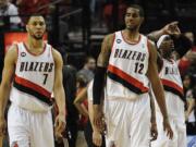 Brandon Roy (7), LaMarcus Aldridge (12), and Gerald Wallace, and the rest of the Portland Trail Blazers will have a longer wait to get back on the Rose Garden Arena floor as all games through November of the 2011-12 NBA season were cancelled on Friday.