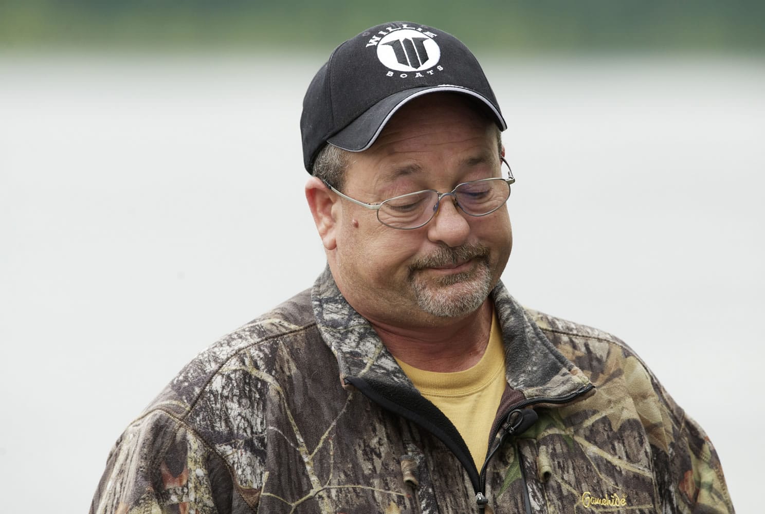 Fisherman Troy Campbell was first on scene where a fishing boat capsized on the Columbia River near Camas on Monday.