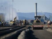 Work continues on the West Vancouver Freight Access rail project at the Port of Vancouver.