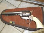 Mitch Powers got a call from the History Channel show &quot;Pawn Stars&quot; about this 1889 Colt revolver that his father, Dale, owned.