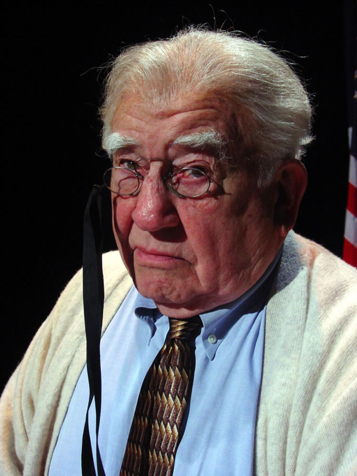 Ed Asner as FDR