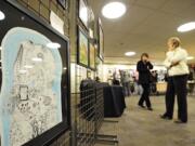 Ashe Parra's drawing, seen above, was displayed Tuesday during Camas High's Voices of Art 2012 gallery.